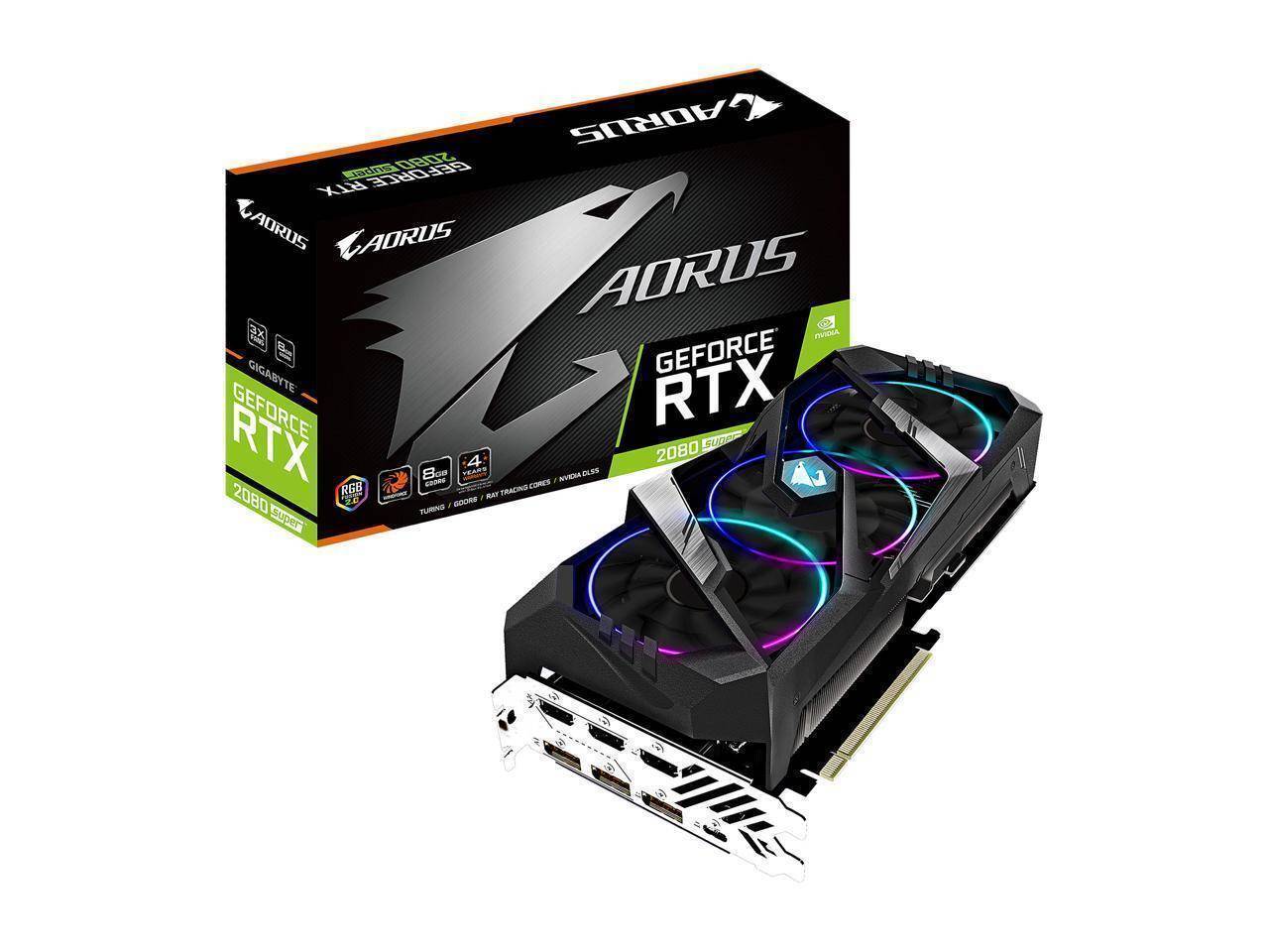 HOT Graphics Card 2080 Super Gigabyte Aorus Gigabyte Aorus