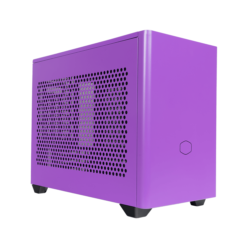 Cooler Master MasterBox NR200P Mini ITX Computer Case - Nightshade Purple