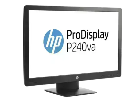 HP ProDisplay 23.8インチワイドモニター HP ProDisplay P240va 23.8-inch Monitor, VGA-DP-HDMI