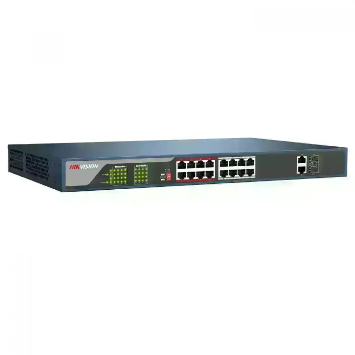 Hikvision 16-ports 100Mbps Unmanaged PoE Switch