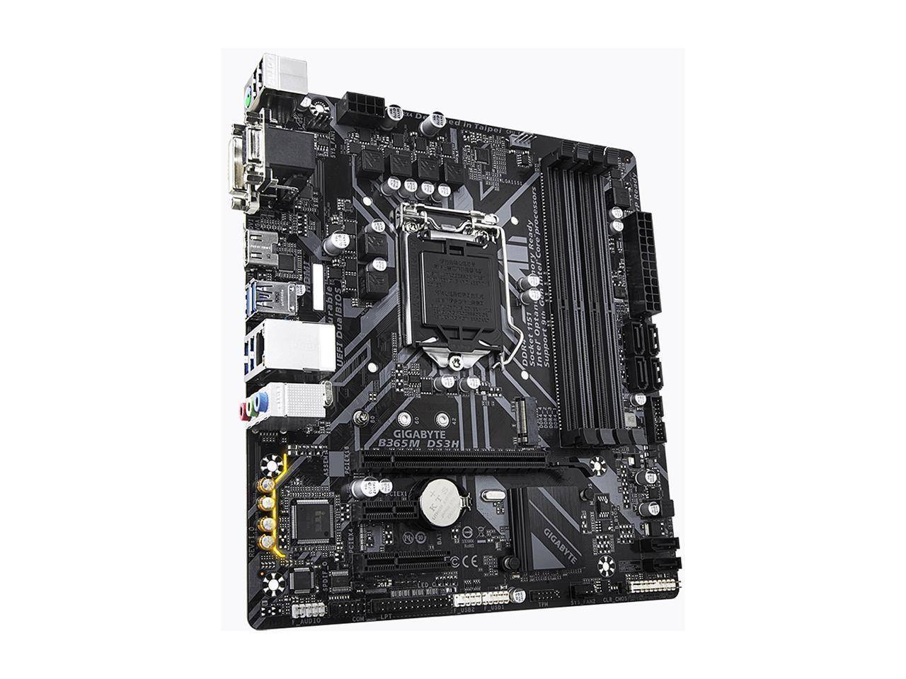 Gigabyte Motherboard B365M DS3H 64GB