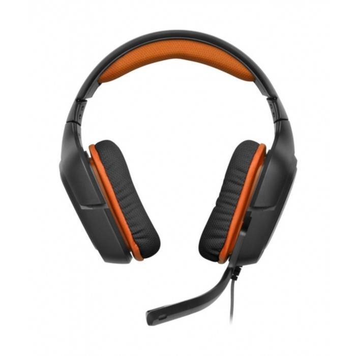 Logitech G231 Prodigy Gaming Headset 3.5 MM Black Orange