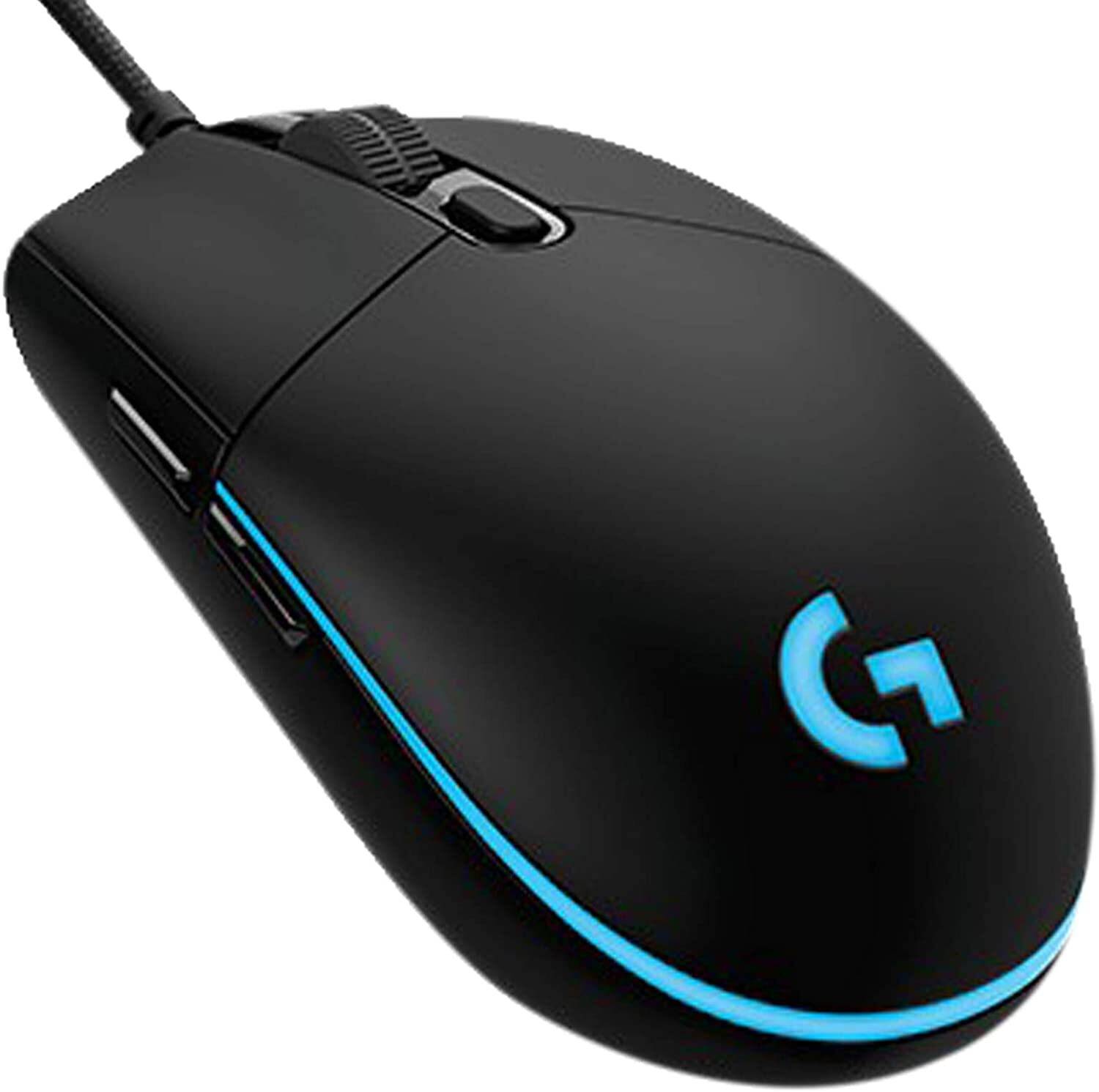 Logitech G Pro Wired Optical Gaming Mouse- BLACK