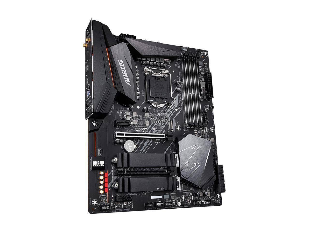 GIGABYTE Z490 AORUS ELITE AC LGA 1200 Intel Z490 ATX Motherboard
