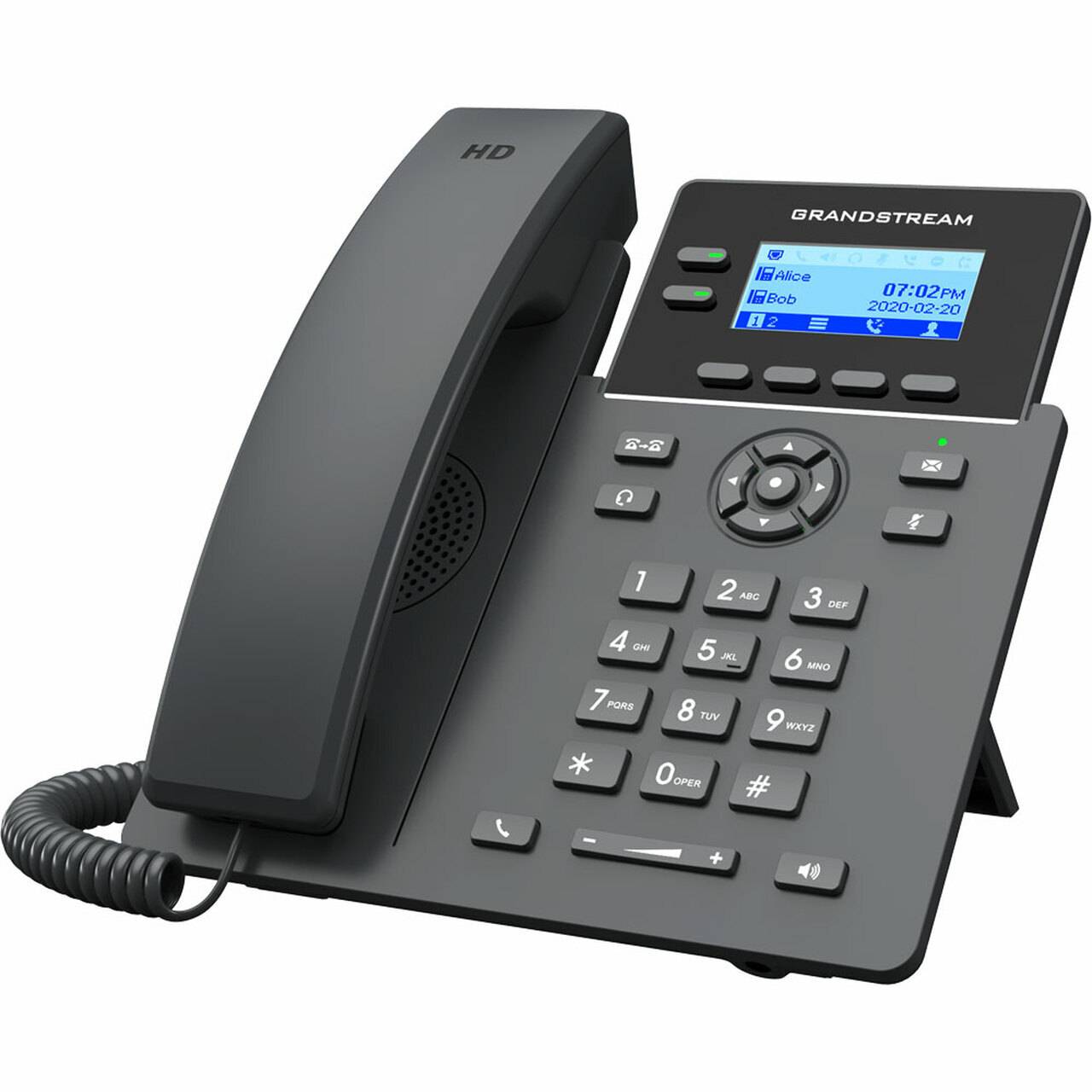 Grandstream GRP2602P 2-Line 4-SIP PoE Carrier Grade IP Phone