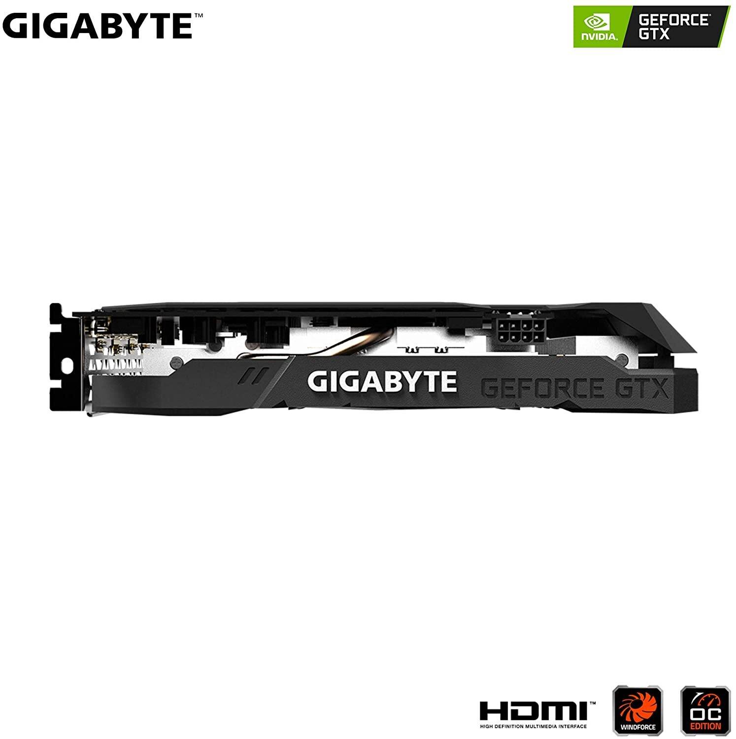 GIGABYTE GeForce GTX 1660 Ti OC 6G 192-bit GDDR6 DisplayPort 1.4