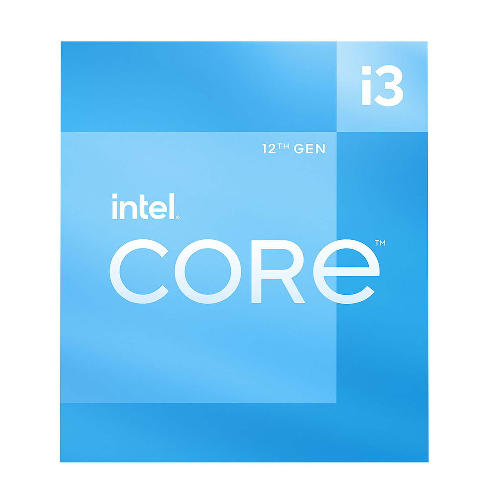 Intel Core i3-12100 - Core i3 12th Gen Alder Lake Quad-Core 3.3