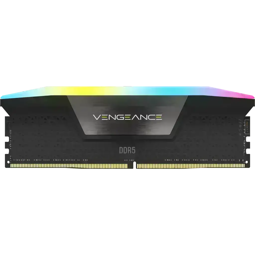 CORSAIR Vengeance RGB 64GB (2 x 32GB) 288-Pin PC RAM DDR5 CORSAIR Vengeance RGB 64GB (2 x 32GB) 288-Pin PC RAM DDR5