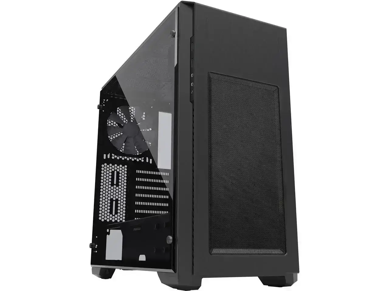 Phanteks Enthoo Pro Mid tower ATX Case Tempered Glass Windows, Black