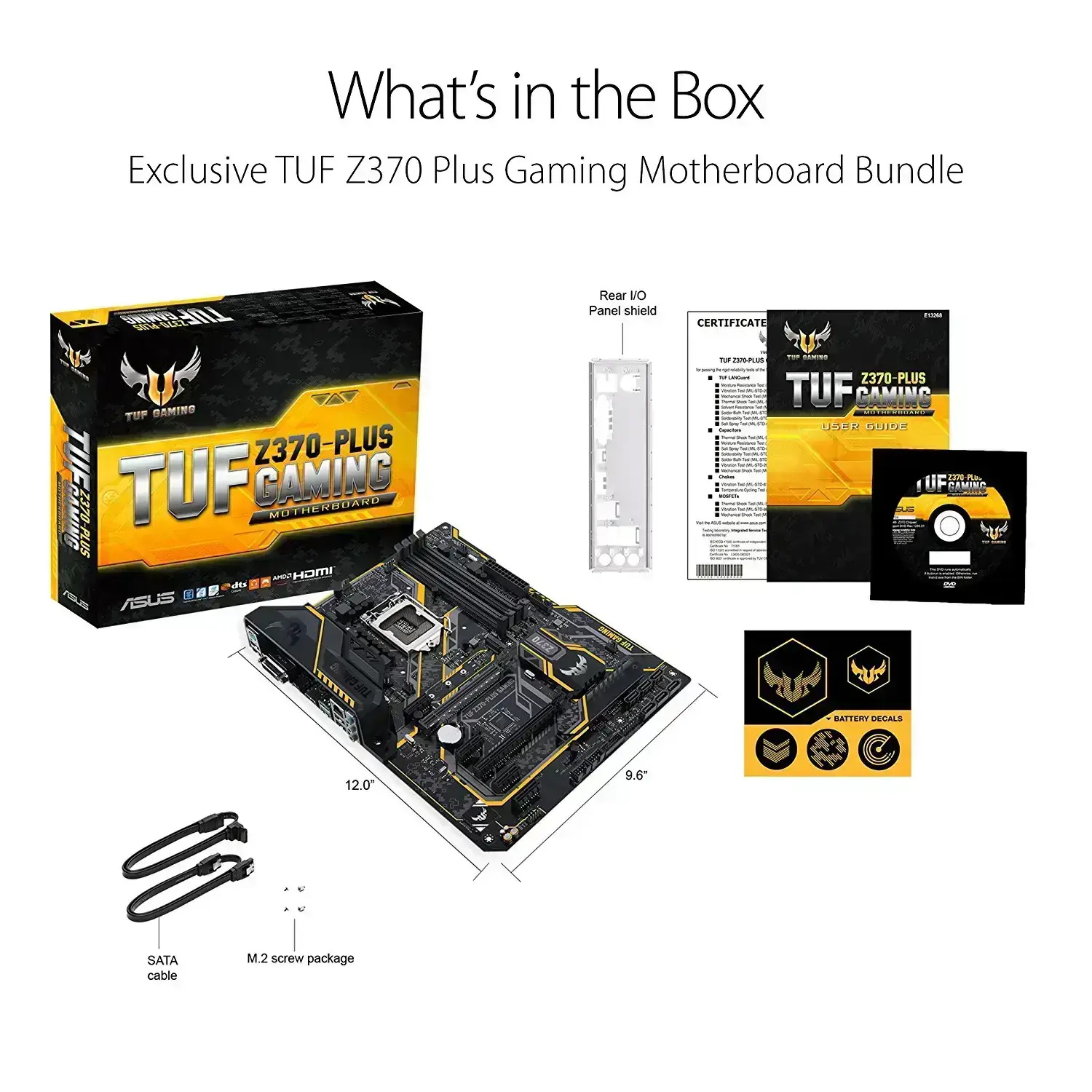 Tuf Z370 Plus Gaming Motherboard Tuf Z370 Z370 Motherboard Socket