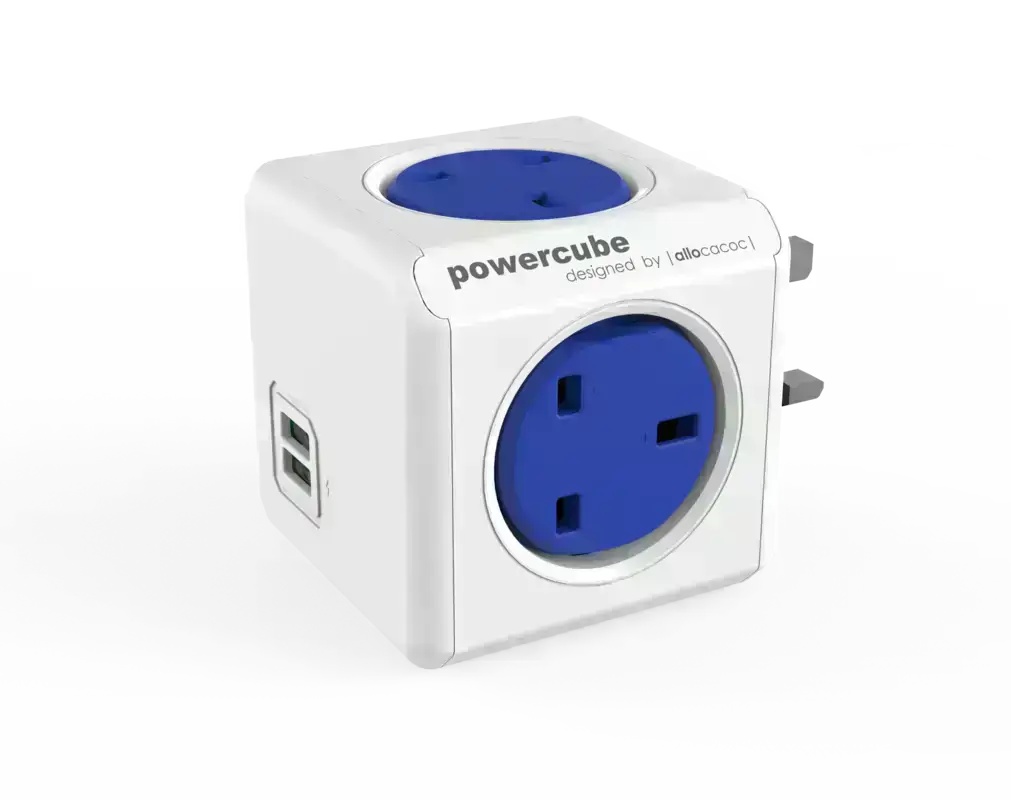 Allocacoc POWERCUBE Original. Power Cube. Эл розетка с USB. POWERCUBE logo.